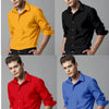 Combo of 4 Casual Shirts for Men (Multicolor, S)