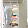 SpaceMax 5-Layer Folding Hanging Clothes Organizer