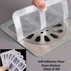 Self-Adhesive Floor Drain Stickers (Pack of 20)
