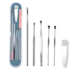 6 Pieces Ear Wax Removal Smooth Stainless Steel Kit