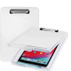 Clipboard Paper Holder Storage Writing Pad with Storage Plastic Clipboard Ideal for Office, Nurse, Students, Teachers, Sales