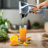 PurePress Aluminum Fruit Juicer – Effortless Manual Squeezer