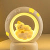 CozyPaws™ Sleeping Cat LED Night Light Lamp with Touch Control – Adorable & Soothing