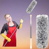 FlexiClean™ Expandable Pole Handle Washable Duster – Extendable Microfiber Cleaning Brush
