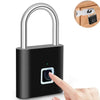 SecurePro™ Fingerprint Padlock – Rechargeable, Keyless Smart Lock for Maximum Security