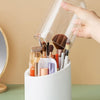 GlamGuard™ Makeup Brush Holder with Lid – Dustproof & Elegant Cosmetic Organizer