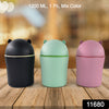 Apex Mini Tabletop Dustbin (1 Pc 1200 Ml Mix Color)