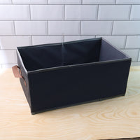 Foldable Rectangular Storage Box With Handle (46x28 Cm 1 Pc)