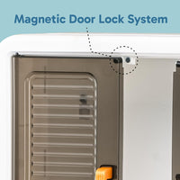 Large Wall-mounted Kitchen Storage Cabinet Set