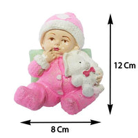 Handicraft New Born baby Set of 2 Pieces Showpiece - Ankaa Store