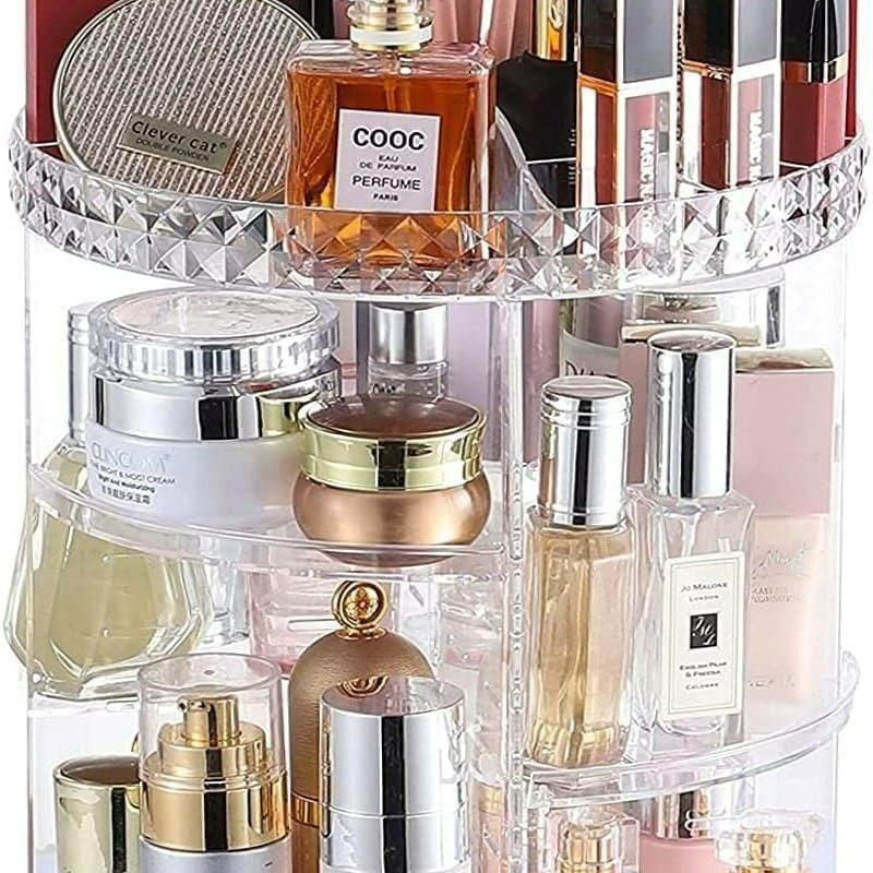 Makeup Organizer Adjustable 360 Rotation Box Case - Ankaa Store