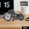 Motorcycle Alarm Clock Motor Table Clock For Home Decor (1 Pc)