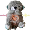 SleepBuddy™ Baby Sound Machine & Breathing Otter – Portable Plush Soothing Toy