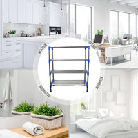 Multipurpose 4-layer Shoe Rack Organizer Set