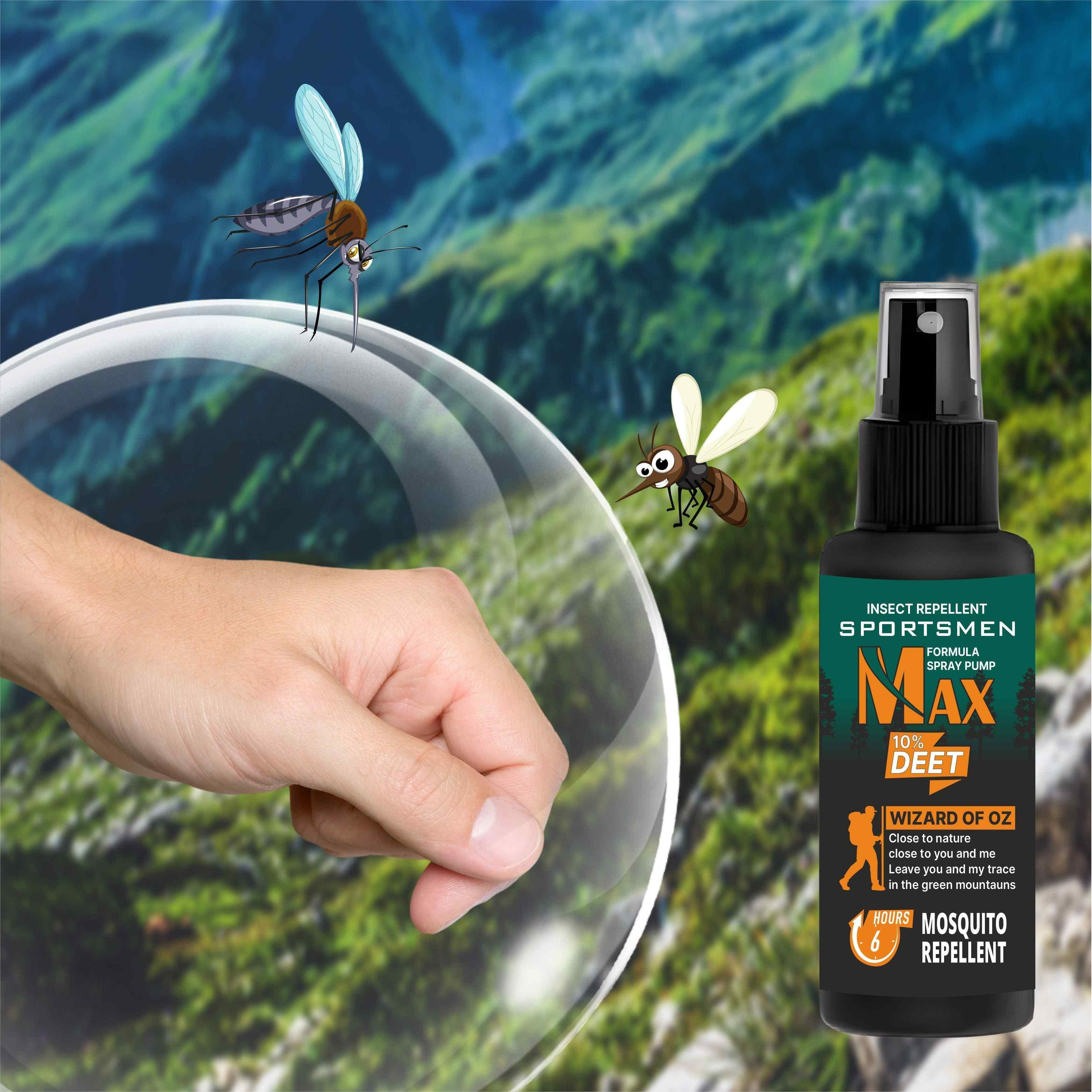 Deet Mosquito and Insect Repellent Spray (Pack of 2) - Ankaa Store