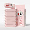 64 pcs Mini Wet Wipes Disposable Travelling Tissue