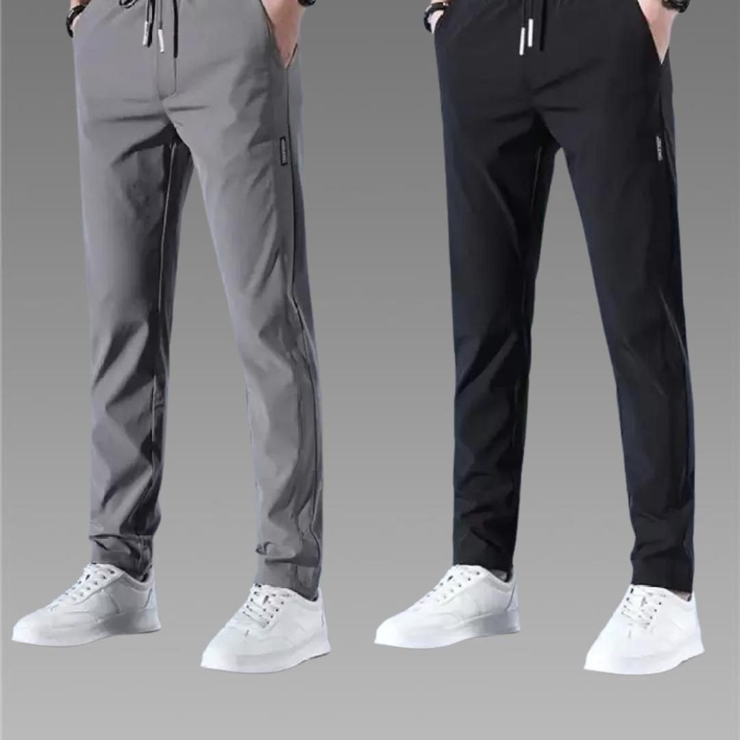 Men's NS Lycra Track Pants - Pack of 2 - Ankaa Store