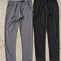 Men's NS Lycra Track Pants - Pack of 2 - Ankaa Store